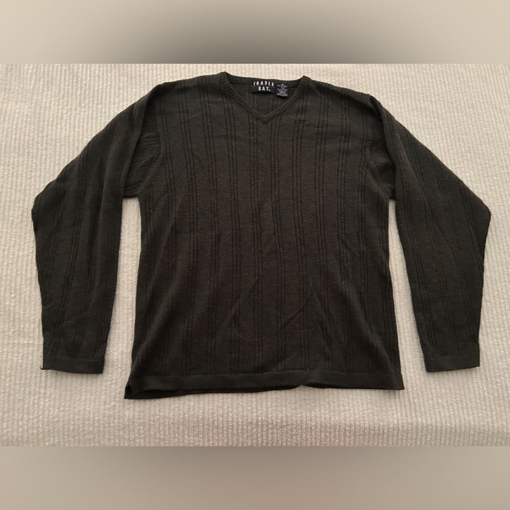 Vintage Trader Bay Dark Green Sweater